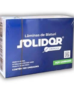 Lâmina de Bisturi de Aço Carbono Estéril - Solidor