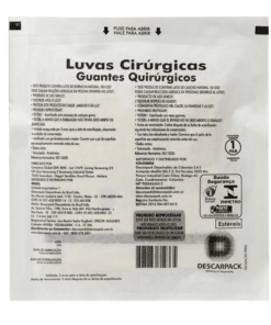Luva Cirurgica Esteril com 1 Par - Descarpack