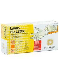 Luva de Procedimento de Látex com Pó - Descarpack
