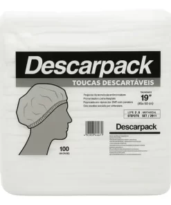 Touca Sanfonada Elástica em TNT 100Un DESCARPACK